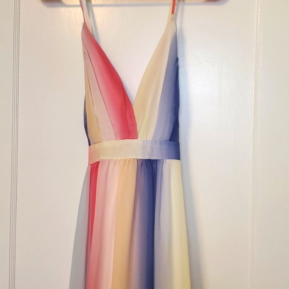 Rainbow Sherbet Dress, M/L